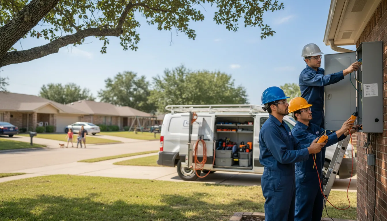 Certified electrician providing emergency electrical services in Ceres, VA
